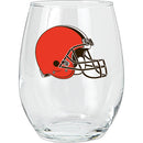 15oz Stemless Glass Tumbler | Cleveland Browns