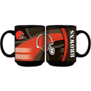 15oz Black Carbon Fiber Mug | Cleveland Browns Cleveland Browns, CLV, NFL, OldProduct 687746364650 $13