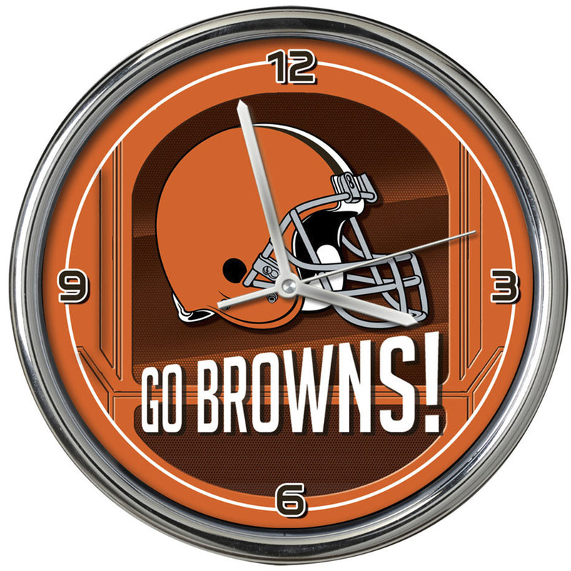 Go Team! Chrome Clock | Cleveland Browns
Cleveland Browns, OldProduct
The Memory Company