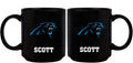 11oz Black Personalized Ceramic Mug | Carolina Panthers Carolina Panthers, CPA, CurrentProduct, Custom Drinkware, Drinkware_category_All, Gift Ideas, NFL, Personalization, Personalized_Personalized 194207372838 $20.11