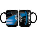15oz Black Carbon Fiber Mug | Carolina Panthers Carolina Panthers, CPA, NFL, OldProduct 687746364773 $13