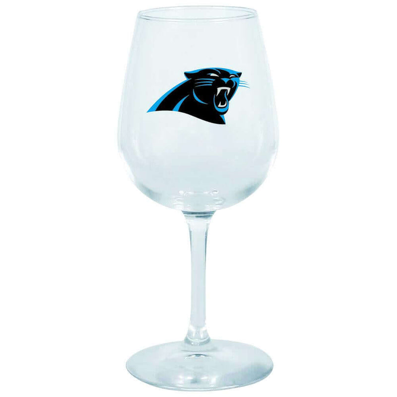 12.75oz Stem Dec Wine Glass | Carolina Panthers Carolina Panthers, CPA, Holiday_category_All, NFL, OldProduct 888966057296 $12