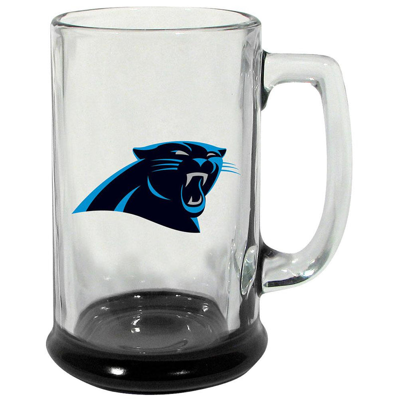 15oz Highlight Decal Glass Stein | Carolina Panthers Carolina Panthers, CPA, NFL, OldProduct 888966791381 $14