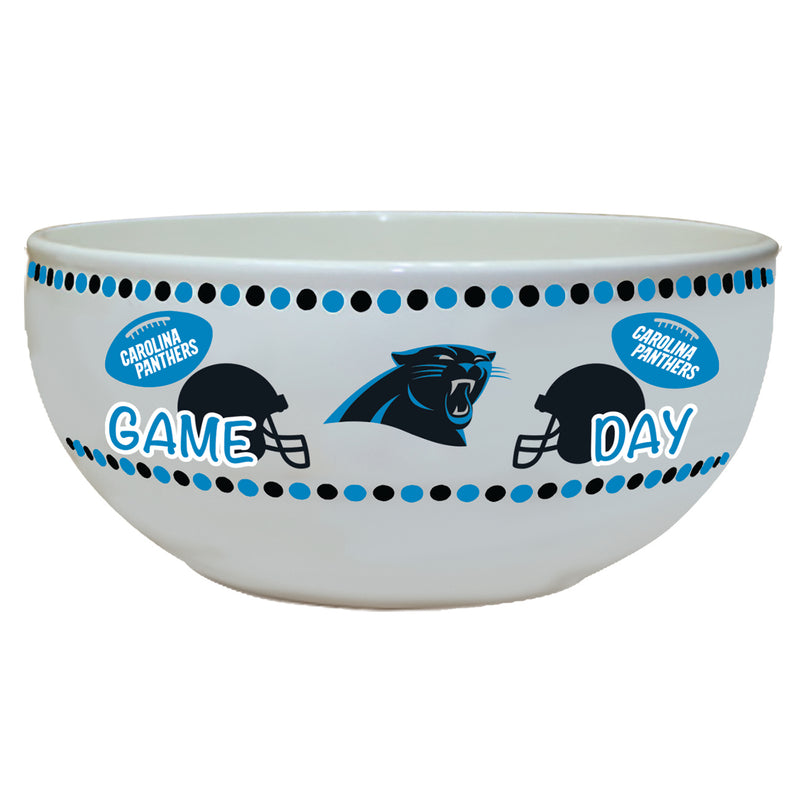 Large Game Day Ceramic Bowl | Carolina Panthers