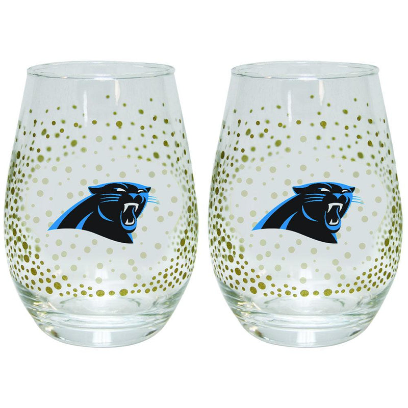 2 Pack Glitter Stemless Wine Tumbler | PANTHERS
Carolina Panthers, CPA, NFL, OldProduct
The Memory Company