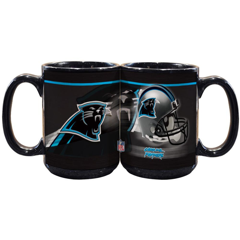 15oz Black Helmet Mug | Carolina Panthers Carolina Panthers, CPA, NFL, OldProduct 687746753904 $13