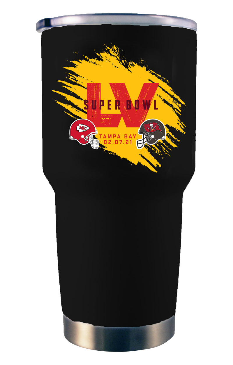30oz Black Stainless Steel Tumbler | Super Bowl LV Dueling
Dueling, KCC, NFL, OldProduct, TBB
The Memory Company