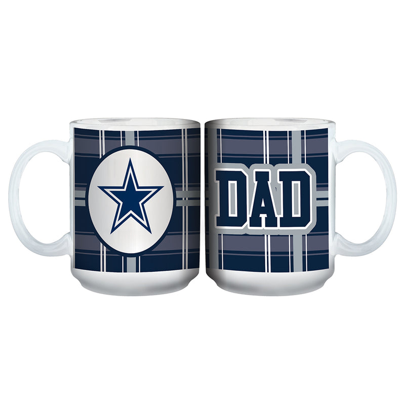 15oz White Dad Plaid Mug | Dallas Cowboys
DAL, Dallas Cowboys, NFL, OldProduct
The Memory Company