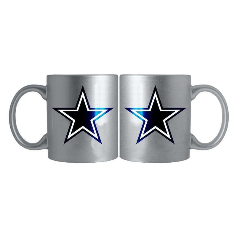11oz. Silver Mug | Dallas Cowboys DAL, Dallas Cowboys, NFL, OldProduct 687746196251 $11.5