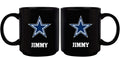 11oz Black Mug Basic | Dallas Cowboys CurrentProduct, DAL, Dallas Cowboys, Drinkware_category_All, NFL 687746947648 $13.49