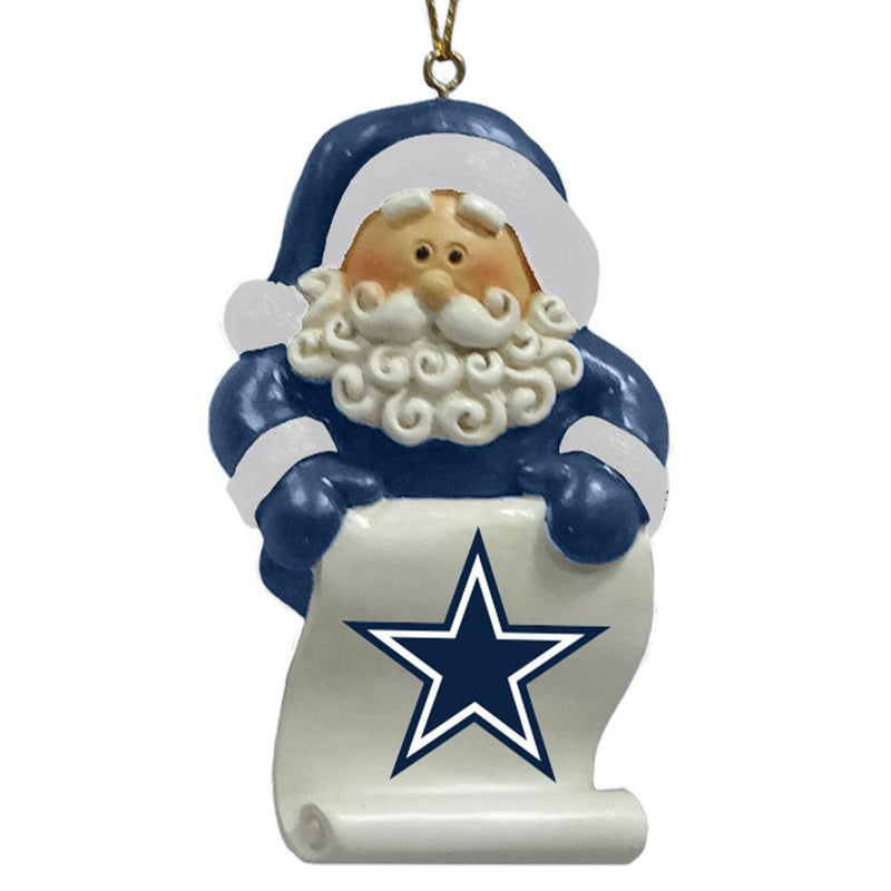 Santa Scroll Ornament | COWBOYS
DAL, Dallas Cowboys, Holiday_category_All, NFL, OldProduct
The Memory Company