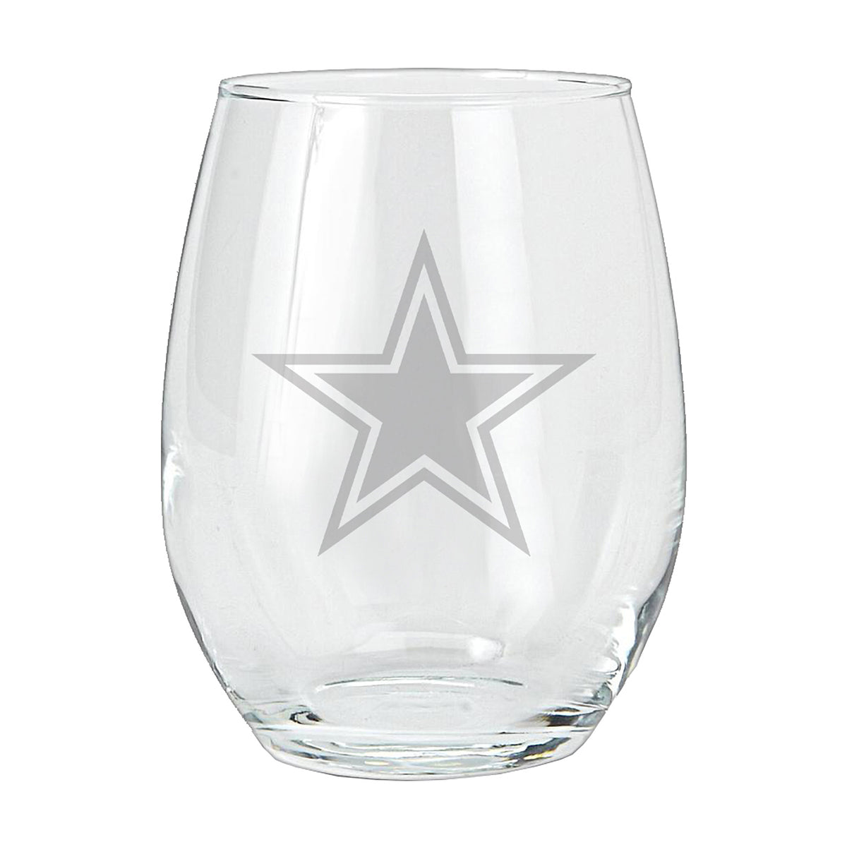 15oz Etched Stemless Tumbler | Dallas Cowboys CurrentProduct, DAL, Dallas Cowboys, Drinkware_category_All, NFL 194207265888 $12.49