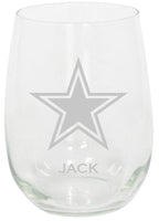 15oz Personalized Stemless Glass Tumbler | Dallas Cowboys
CurrentProduct, Custom Drinkware, DAL, Dallas Cowboys, Drinkware_category_All, Gift Ideas, NFL, Personalization, Personalized_Personalized
The Memory Company