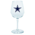 12.75oz Wine Glass | Dallas Cowboys DAL, Dallas Cowboys, Holiday_category_All, NFL, OldProduct 888966057302 $12