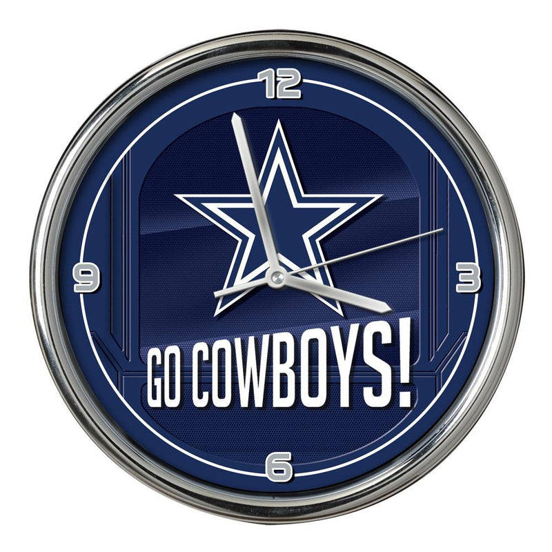 Go Team! Chrome Clock | Dallas Cowboys
DAL, Dallas Cowboys, NFL, OldProduct
The Memory Company