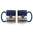 15oz White Inner Stripe Mug | Dallas Cowboys
DAL, Dallas Cowboys, NFL, OldProduct
The Memory Company