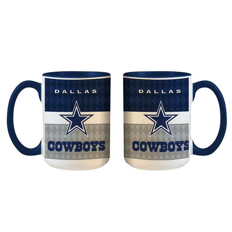 15oz White Inner Stripe Mug | Dallas Cowboys
DAL, Dallas Cowboys, NFL, OldProduct
The Memory Company