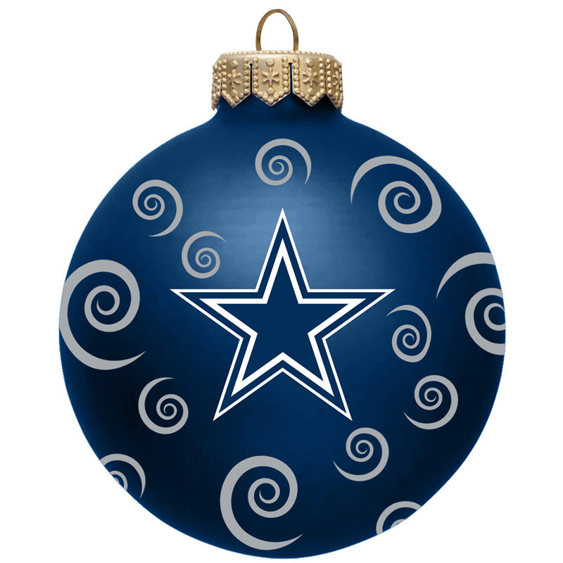 Swirl Ball Ornament | Dallas Cowboys
DAL, Dallas Cowboys, NFL, OldProduct
The Memory Company