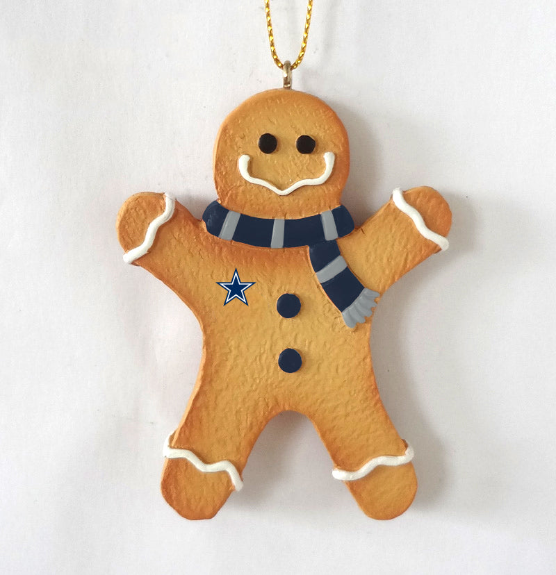 Gingerbread Man Ornament - Dallas Cowboys
DAL, Dallas Cowboys, NFL, OldProduct
The Memory Company
