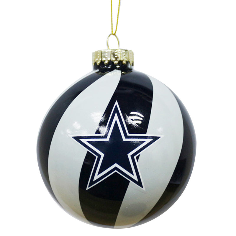4in Swirl Pattern Ball Ornament Cowboys
Ball Ornament, Christmas, DAL, Dallas Cowboys, NFL, OldProduct, Ornament
The Memory Company