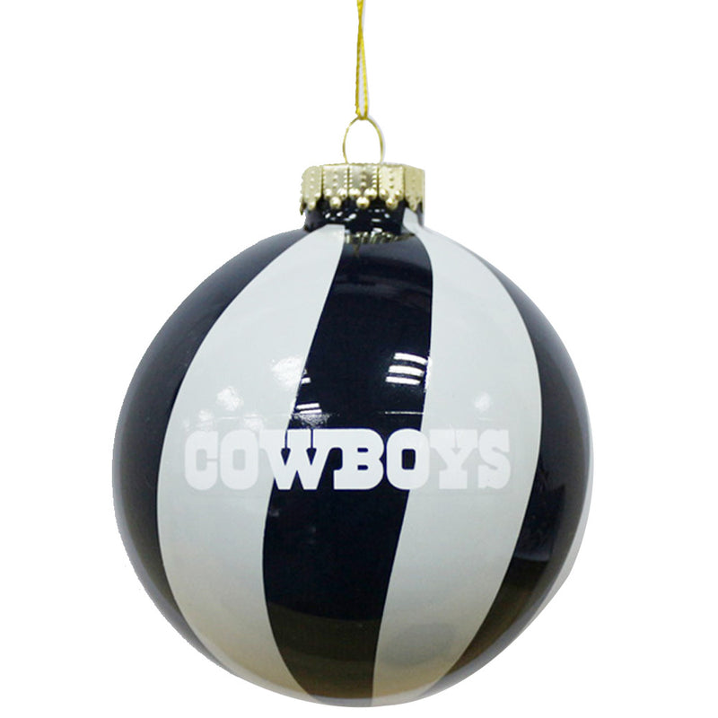 4in Swirl Pattern Ball Ornament Cowboys
Ball Ornament, Christmas, DAL, Dallas Cowboys, NFL, OldProduct, Ornament
The Memory Company
