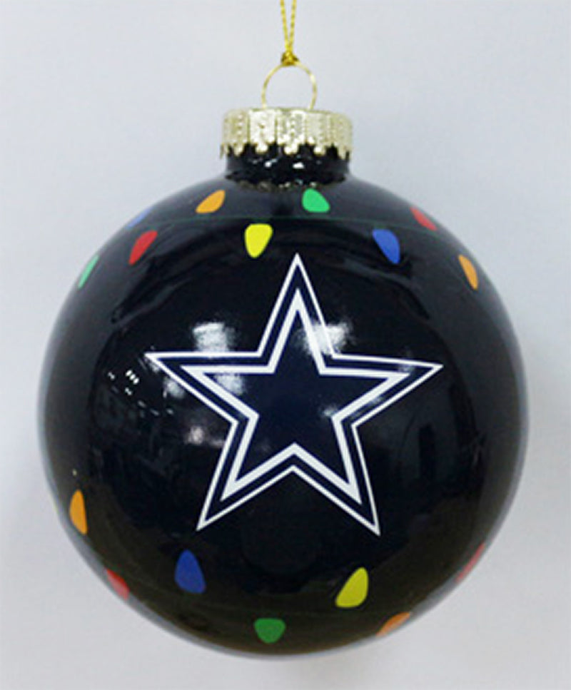 4in String Light Ball Ornament Cowboys
Ball Ornament, Christmas, DAL, Dallas Cowboys, NFL, OldProduct, Ornament
The Memory Company