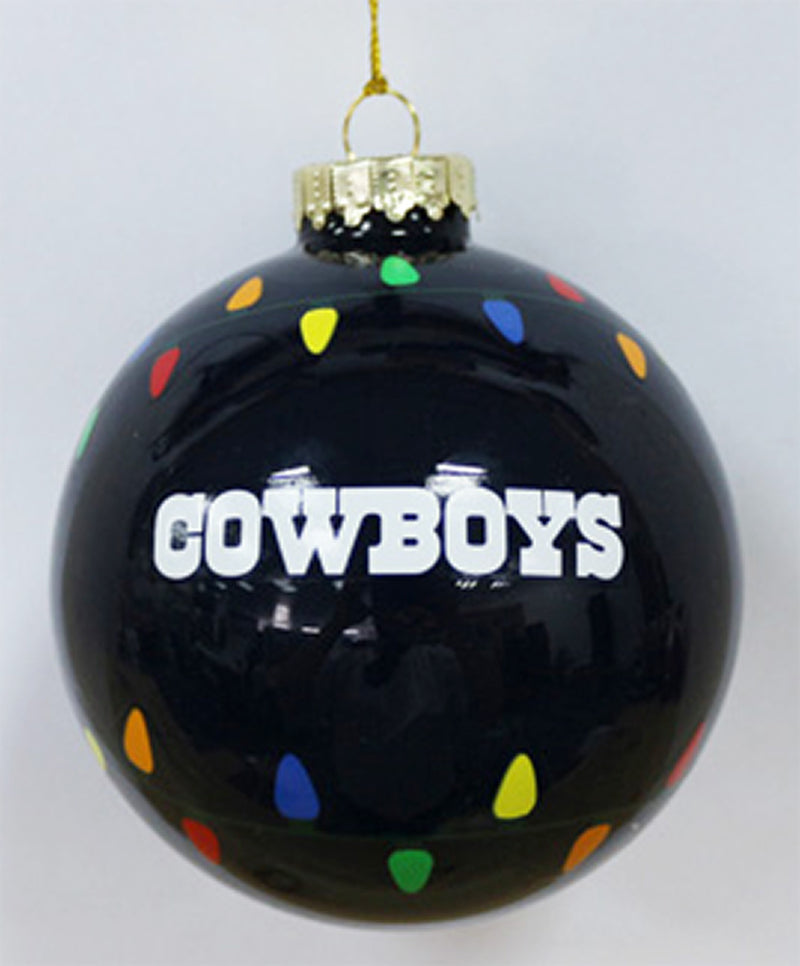 4in String Light Ball Ornament Cowboys
Ball Ornament, Christmas, DAL, Dallas Cowboys, NFL, OldProduct, Ornament
The Memory Company