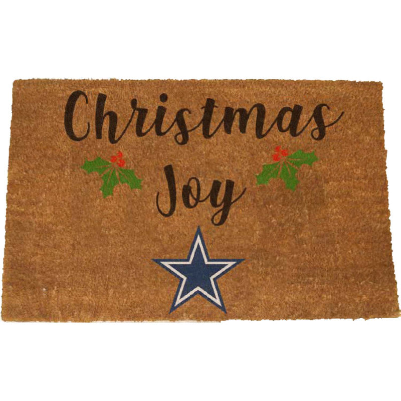 Holiday Colored logo Door Mat | Dallas Cowboys