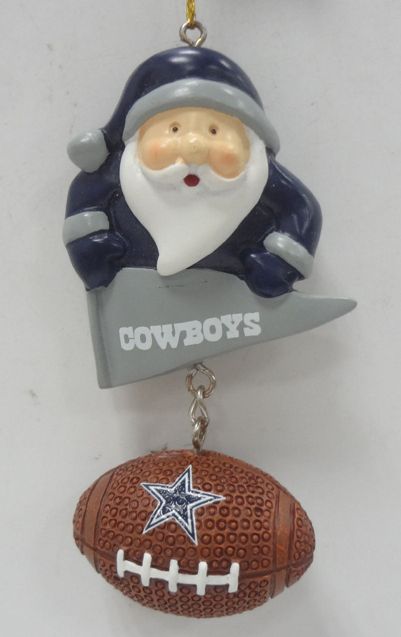 Santa w/Ball Ornament | COWBOYS
DAL, Dallas Cowboys, Holiday_category_All, NFL, OldProduct
The Memory Company