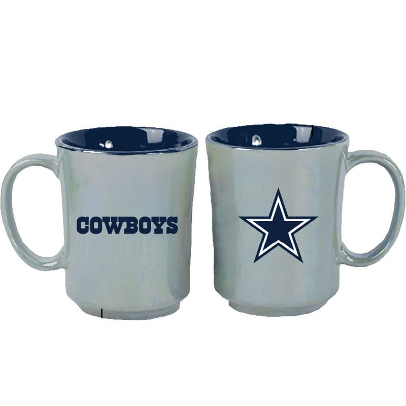 15oz Iridescent Mug | Dallas Cowboys CurrentProduct, DAL, Dallas Cowboys, Drinkware_category_All, NFL 194207202845 $19.99