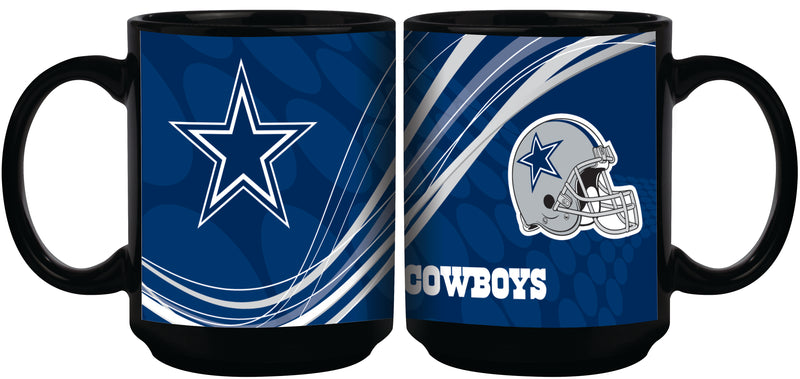 15oz Dynamic Style Mug | Cowboys CurrentProduct, DAL, Dallas Cowboys, Drinkware_category_All, NFL 888966652071 $12