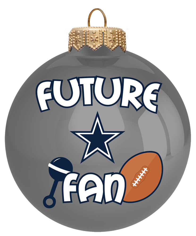 Future Fan Ball Ornament | Dallas Cowboys
CurrentProduct, DAL, Dallas Cowboys, Holiday_category_All, Holiday_category_Ornaments, NFL
The Memory Company