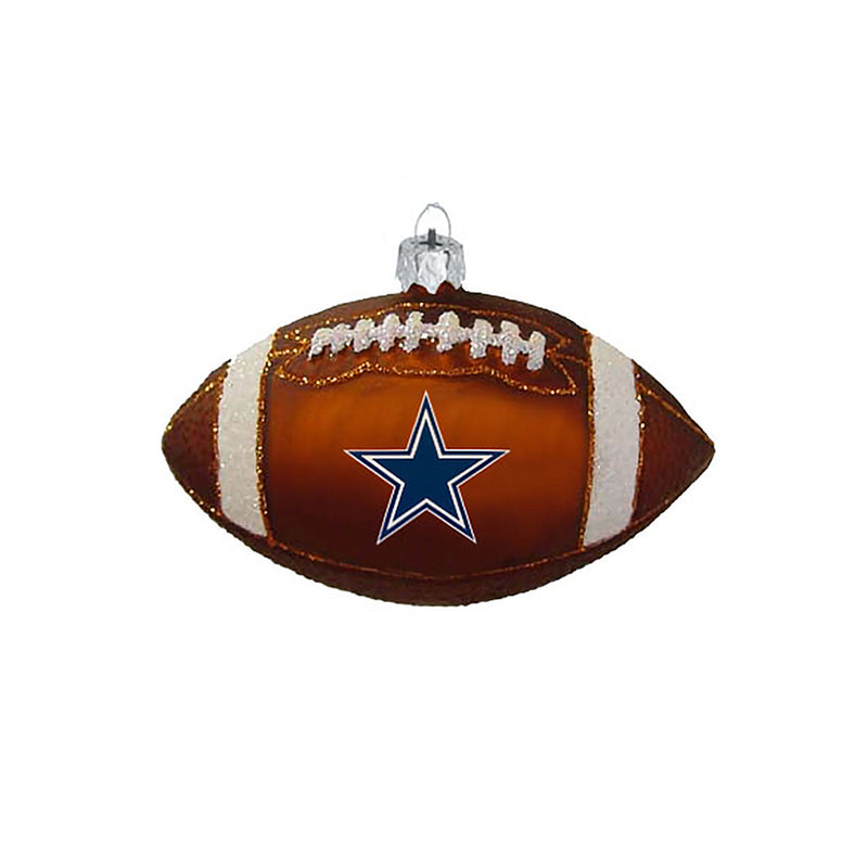 Blown Glass Football Ornament Cowboys
Blown Glass, Christmas, DAL, Dallas Cowboys, Football, NFL, OldProduct, Ornament
The Memory Company