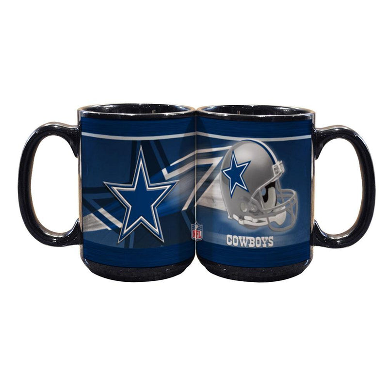 15oz Black Helmet Mug | Dallas Cowboys DAL, Dallas Cowboys, NFL, OldProduct 687746753911 $13