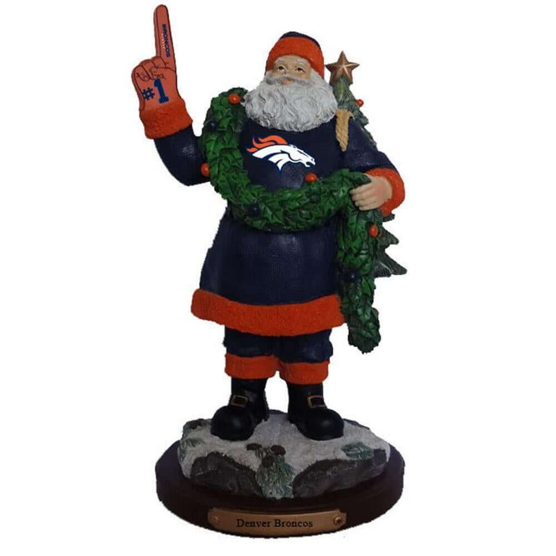 #1 Santa Ornament | Denver Broncos