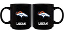 11oz Black Mug Basic | Denver Broncos CurrentProduct, DBR, Denver Broncos, Drinkware_category_All, NFL 687746947655 $13.49