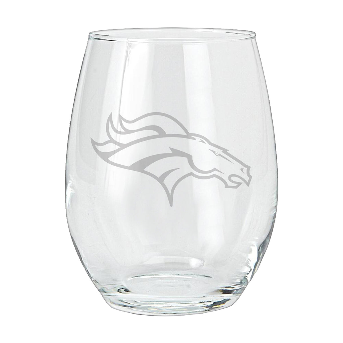 15oz Etched Stemless Tumbler | Denver Broncos CurrentProduct, DBR, Denver Broncos, Drinkware_category_All, NFL 194207265895 $12.49