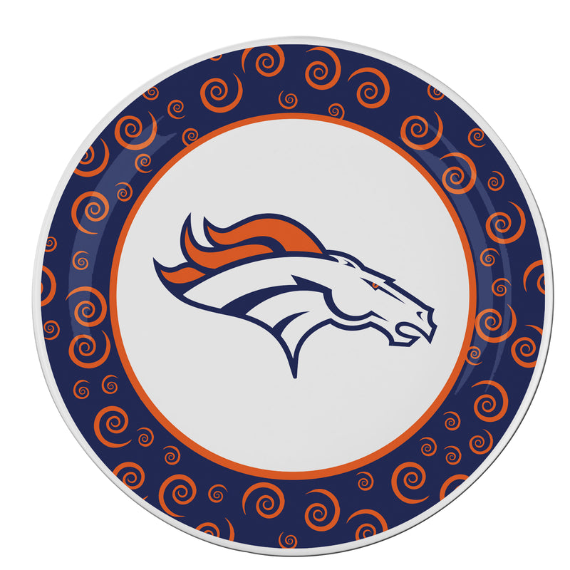 Swirl Plate - Denver | Denver Broncos
DBR, Denver Broncos, NFL, OldProduct
The Memory Company