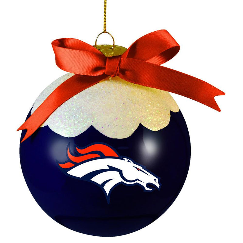 Glass Ball Ornament | Denver Broncos
DBR, Denver Broncos, NFL, OldProduct
The Memory Company
