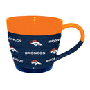 14oz Banded Mug | Denver Broncos DBR, Denver Broncos, NFL, OldProduct 888966723252 $16