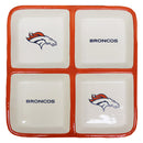 4 Section Square Tray | Denver Broncos