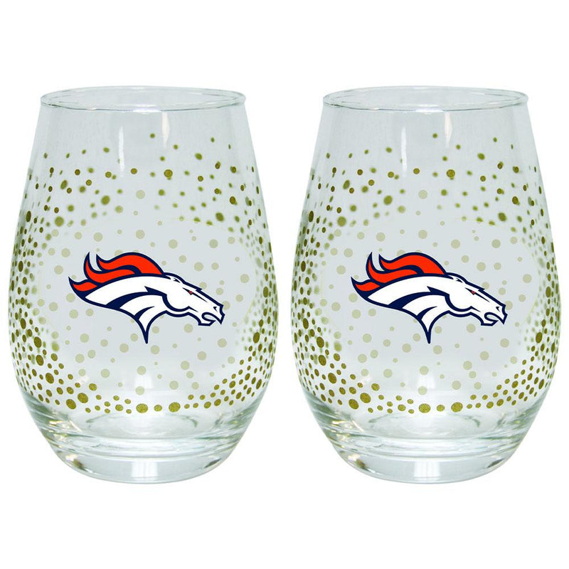 2 Pack Glitter Stemless Wine Tumbler | Denver Broncos
DBR, Denver Broncos, NFL, OldProduct
The Memory Company
