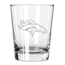 15oz Double Old Fashion Etched Glass | Denver Broncos CurrentProduct, DBR, Denver Broncos, Drinkware_category_All, NFL 194207262962 $13.49