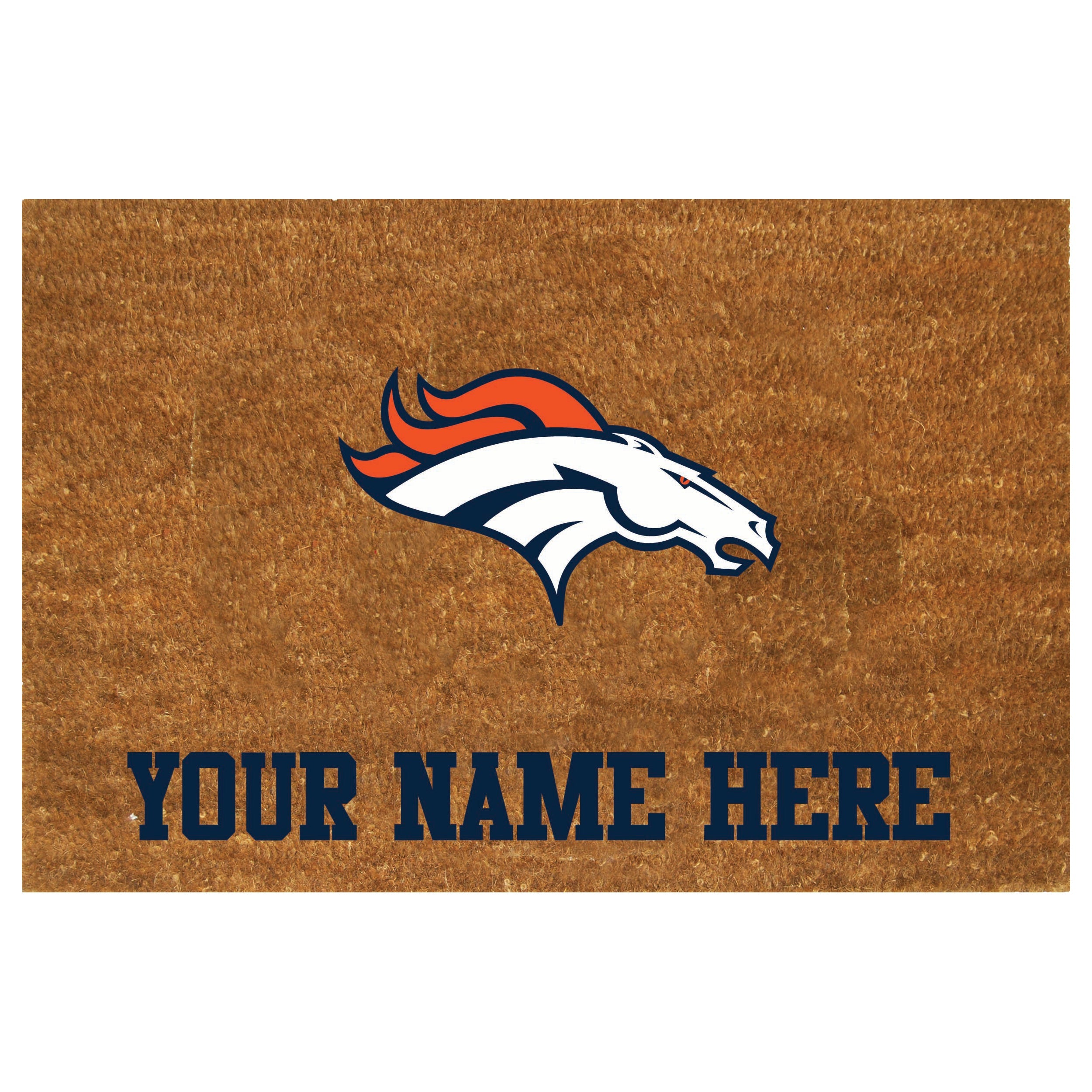 Personalized Doormat | Denver Broncos