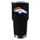 30oz Black Stainless Steel Tumbler | Denver Broncos