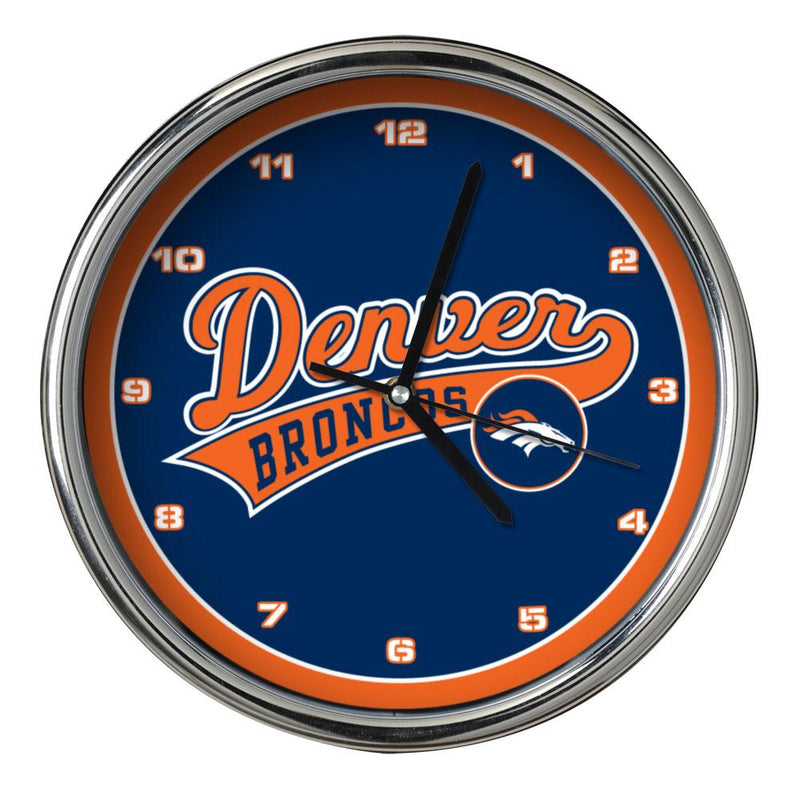 Chrome Clock | Denver Broncos
DBR, Denver Broncos, NFL, OldProduct
The Memory Company