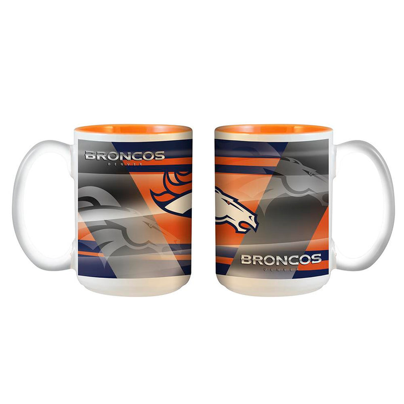 15oz Inner Color Shadow Mug | Denver Broncos DBR, Denver Broncos, NFL, OldProduct 888966092488 $8