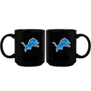 11oz Black Mug Basic | Detriot Lions CurrentProduct, Detroit Lions, DLI, Drinkware_category_All, NFL 687746947662 $13.49