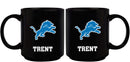 11oz Black Mug Basic | Detriot Lions CurrentProduct, Detroit Lions, DLI, Drinkware_category_All, NFL 687746947662 $13.49