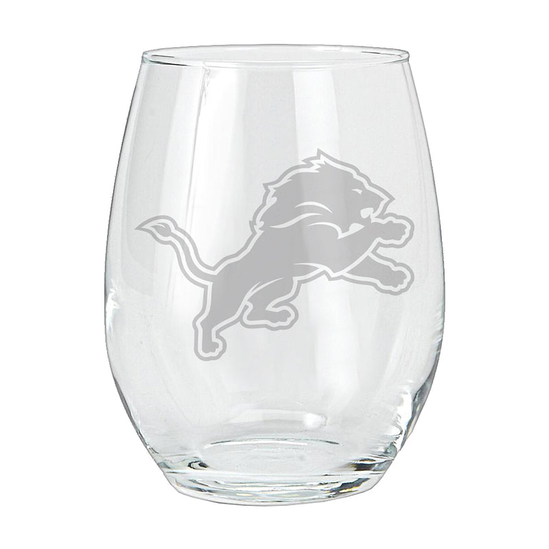 15oz Etched Stemless Tumbler | Detroit Lions CurrentProduct, Detroit Lions, DLI, Drinkware_category_All, NFL 194207265901 $12.49